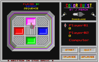 Color Quest atari screenshot